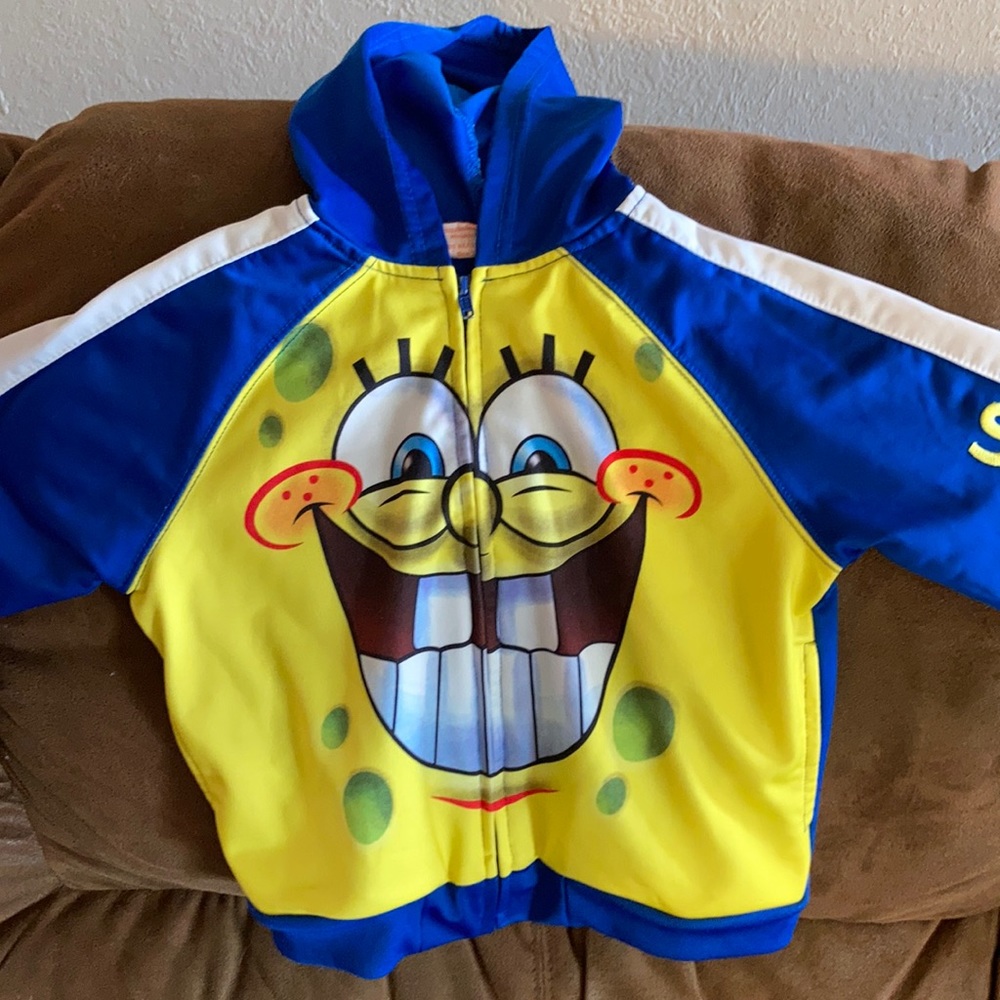 Nickelodeon SpongeBob 3T blue sweatshirt. Like new